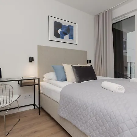 Aparthotel Comfortable Apartment And Studio With Parking And Access To Fitness Gym And Sauna By Noclegi Renteres