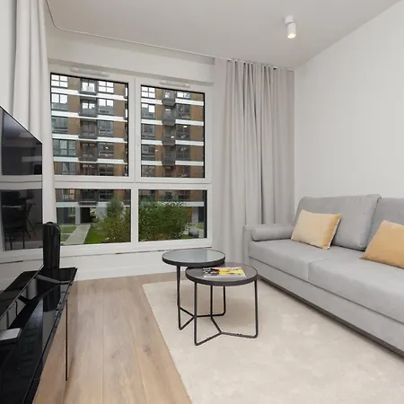 Cozy Domaniewska With Gym & Sauna In Mokotow By Renters 아파트호텔