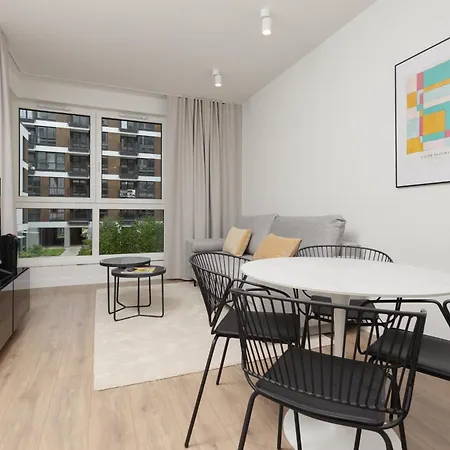 Cozy Domaniewska With Gym & Sauna In Mokotow By Renters وارسو