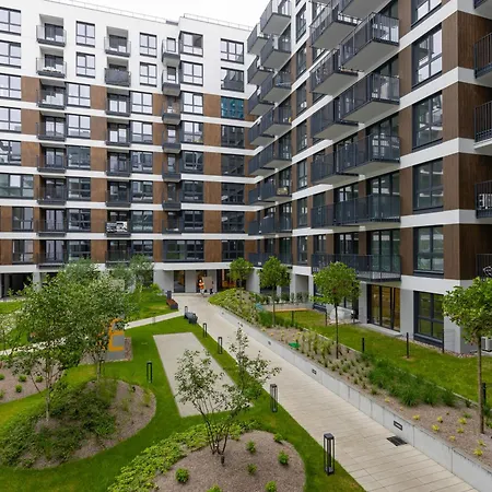 아파트호텔 Cozy Domaniewska With Gym & Sauna In Mokotow By Renters 4*