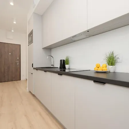 Apartahotel Comfortable And With Parking And Access To Fitness Gym And Sauna By Renteres Varsovia