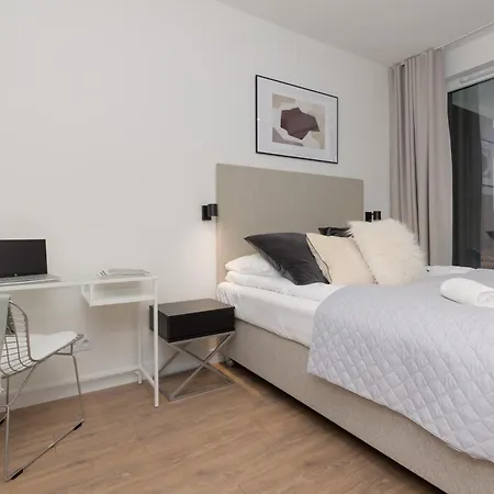 Cozy Domaniewska With Gym & Sauna In Mokotow By Renters 아파트호텔 4*