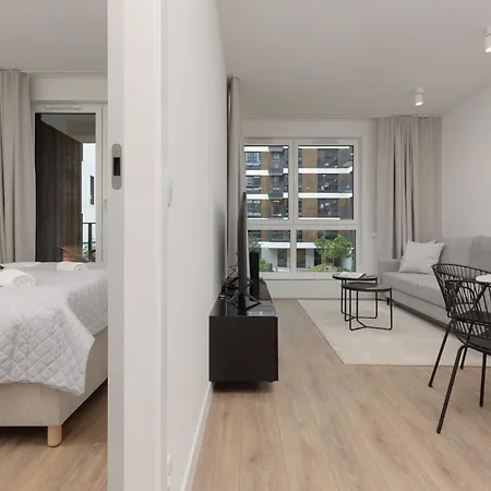 Cozy Domaniewska With Gym & Sauna In Mokotow By Renters 아파트호텔 바르샤바